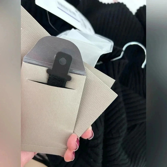 NWT $1.5k TOM FORD Sweater Women's Small Mock Neck With Bell Sleeves Black - Picture 9 of 13